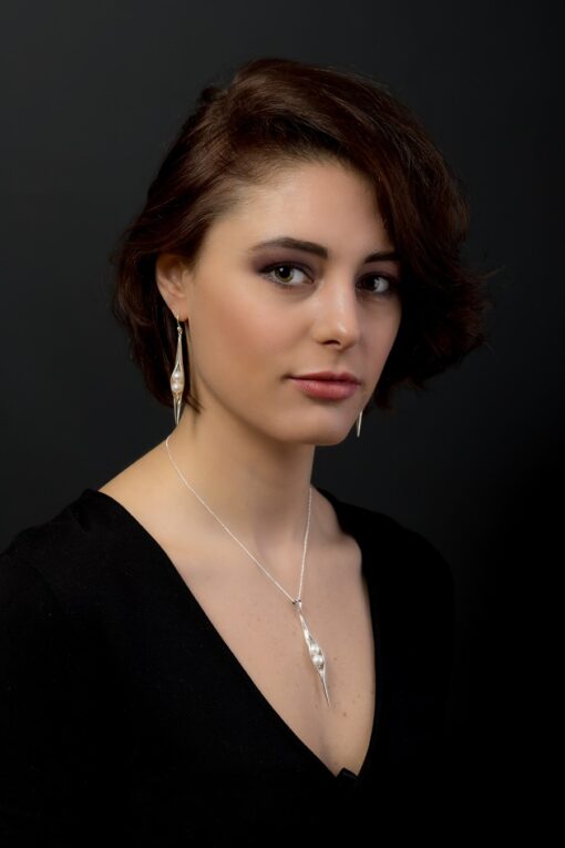 Seedpod jewellery handcrafted in sterling silver, ethical Irish jewellery by Caraliza Designs