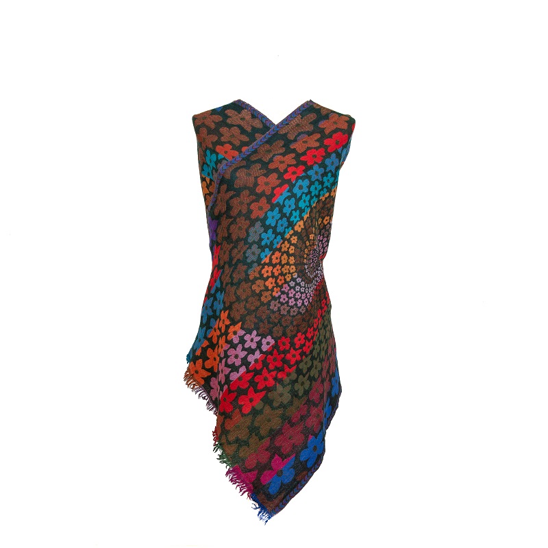 Autumn Daisies Merino Wool by Caraliza Designs