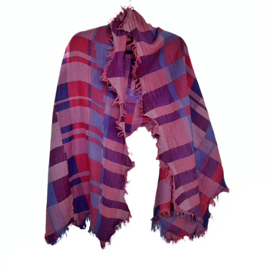 Sustainable Merino Wool Shawl by Caraliza Designs