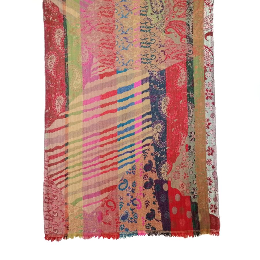 Wild Joy Merino Wool Shawl by Caraliza Designs