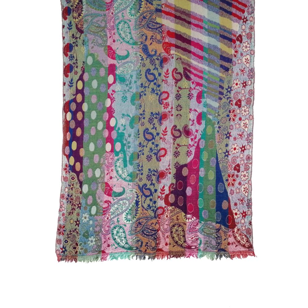 Perfect Joy Merino Wool Shawl by Caraliza Designs