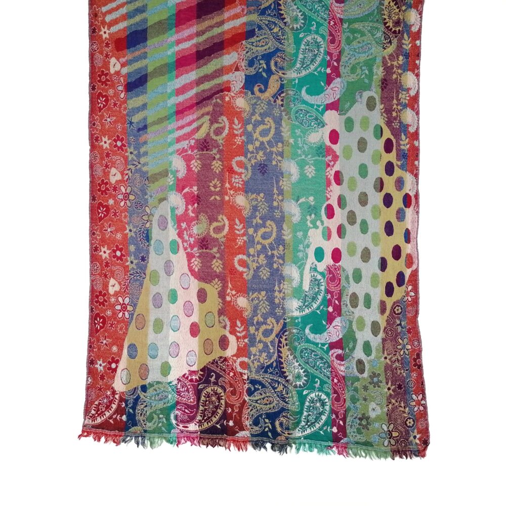 Perfect Joy Merino Wool Shawl by Caraliza Designs