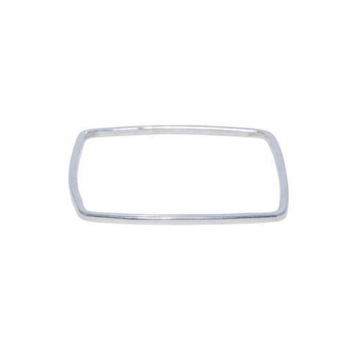 Square bangle, Irish jewellery ethically handcrafted by Caraliza Designs