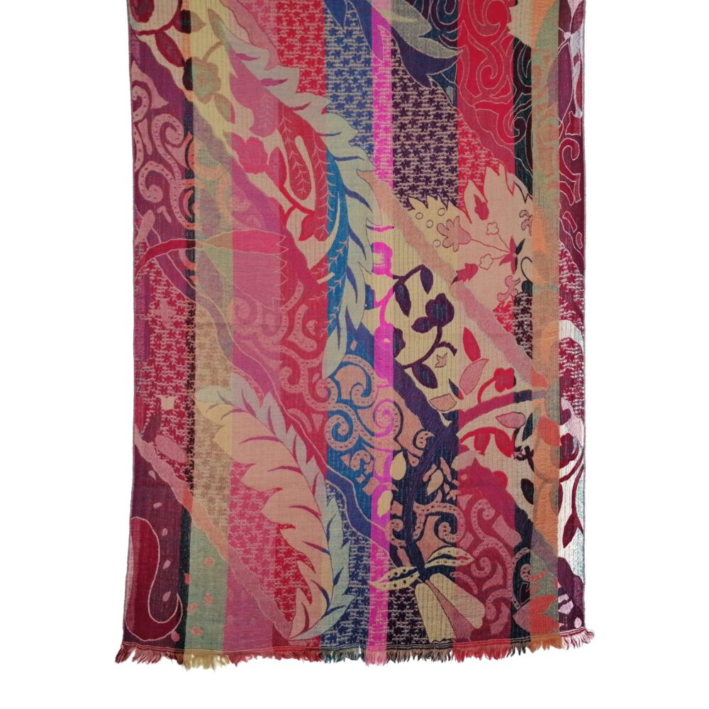 Perfect Plumage Merino Wool Shawl by Caraliza Designs