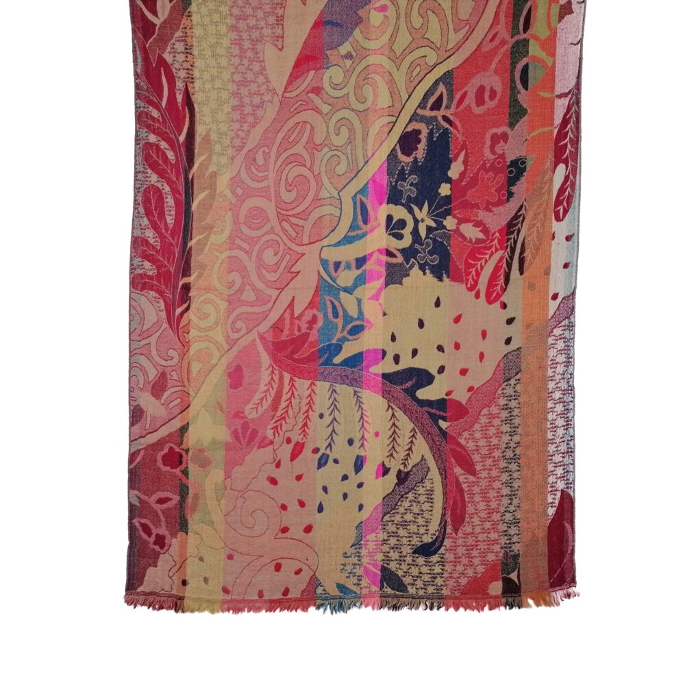 Perfect Plumage Merino Wool Shawl by Caraliza Designs